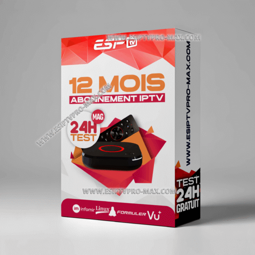 Abonnement iPTV mag 250-254-256-322-410-424-520-524 12 mois